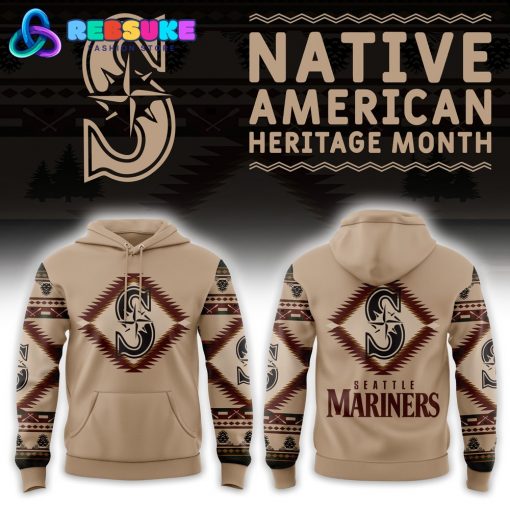 Seattle Mariners 2024 Native American Heritage Hoodie