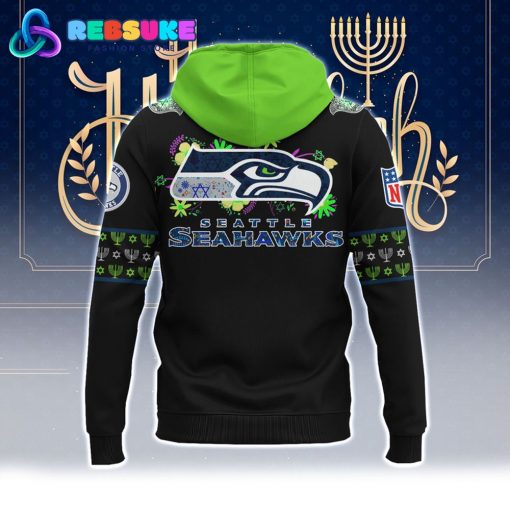 Seattle Seahawks NFL Hanukkah Holiday Hoodie