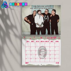 Sex Pistols New Year 2025 Wall Hanging Calendar