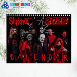 Slipknot New Year 2025 Wall Hanging Calendar For Fan