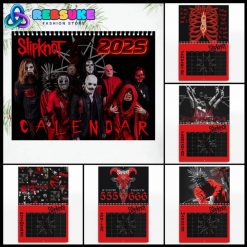 Slipknot New Year 2025 Wall Hanging Calendar For Fan