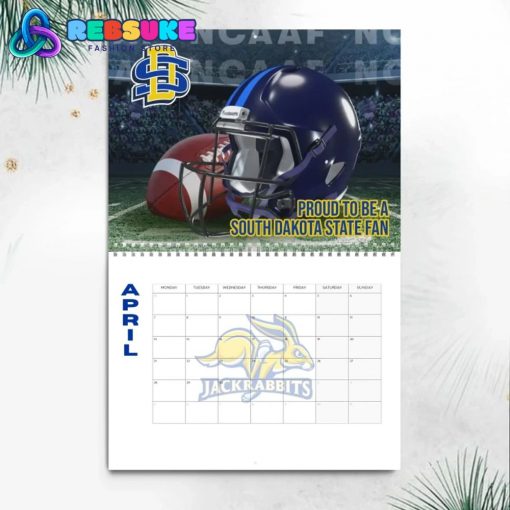 South Dakota Football 2025 Wall Hanging Calendar