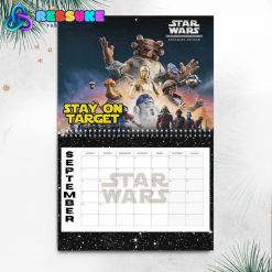 Star Wars 2025 Wall Hanging Calendar