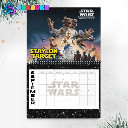 Star Wars 2025 Wall Hanging Calendar