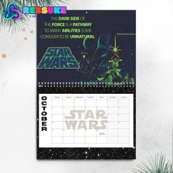 Star Wars 2025 Wall Hanging Calendar