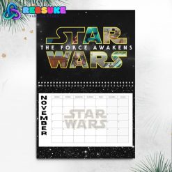 Star Wars 2025 Wall Hanging Calendar