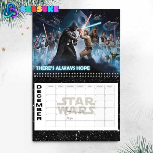 Star Wars 2025 Wall Hanging Calendar