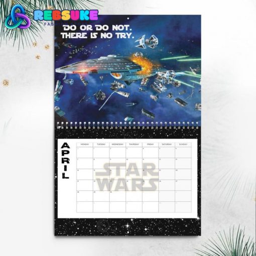 Star Wars 2025 Wall Hanging Calendar