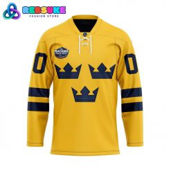 Sweden 2024 Four Nations FaceOff Hockey Jersey