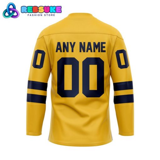 Sweden 2024 Four Nations Face-Off Hockey Jersey