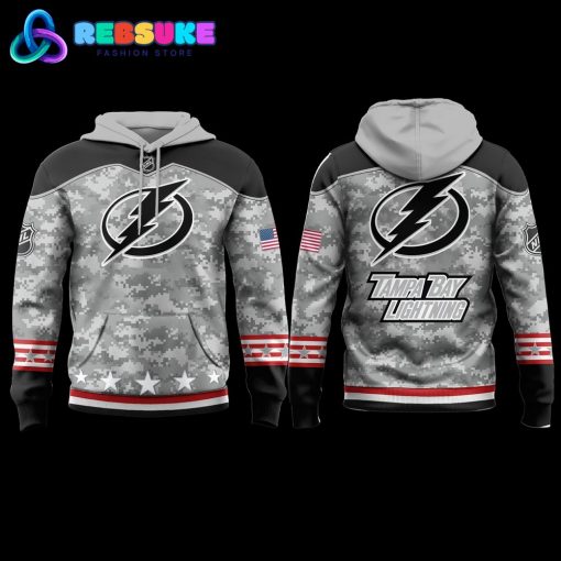 Tampa Bay Lightning 2024 Military Appreciation Hoodie Set