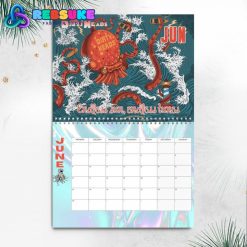 The Dirty Heads New Year 2025 Wall Hanging Calendar For Fan