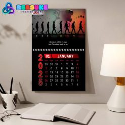 The Weeknd New Year 2025 Wall Hanging Calendar