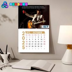 Toby Keith New Year 2025 Wall Hanging Calendar