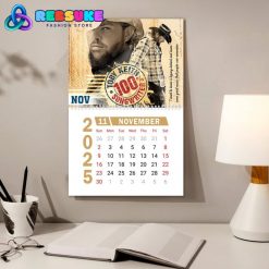 Toby Keith New Year 2025 Wall Hanging Calendar