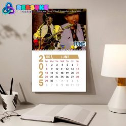 Toby Keith New Year 2025 Wall Hanging Calendar