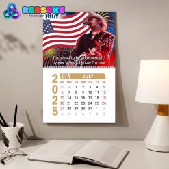 Toby Keith New Year 2025 Wall Hanging Calendar