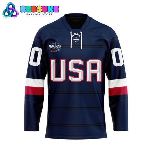 USA Hockey 2024 Four Nations Face-Off Hockey Jersey