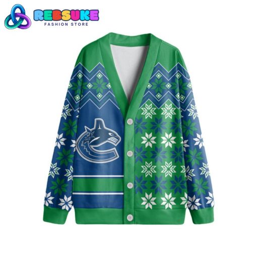 Vancouver Canucks NHL Special Ugly Christmas Cardigan