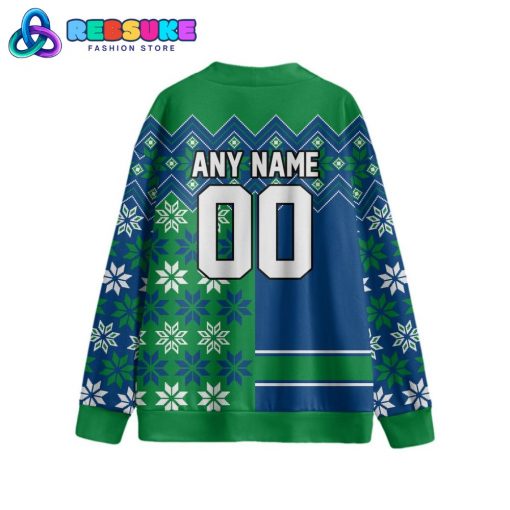 Vancouver Canucks NHL Special Ugly Christmas Cardigan