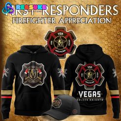 Vegas Golden Knights x 2024 Firefighter Appreciation Night Hoodie Set