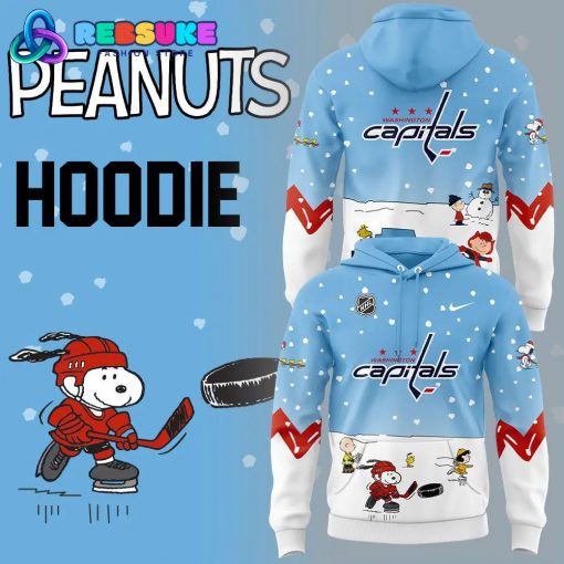 Washington Capitals Peanuts and Snoopy Nike Hoodie Set