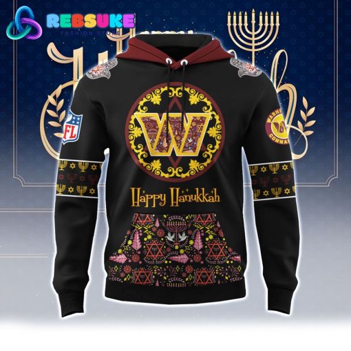 Washington Commanders NFL Hanukkah Holiday Hoodie