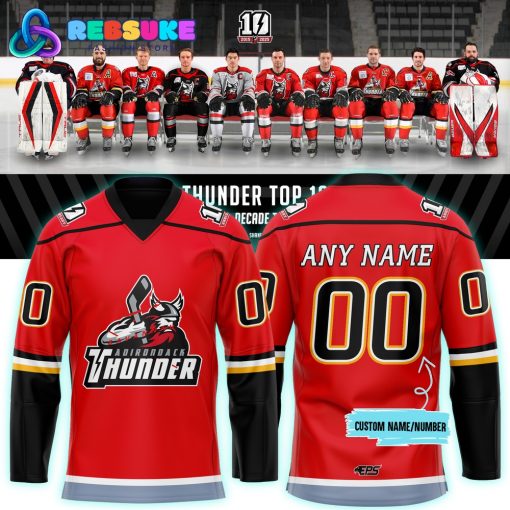 Wichita Thunder 10th Anniversary Throwback Hockey Jersey