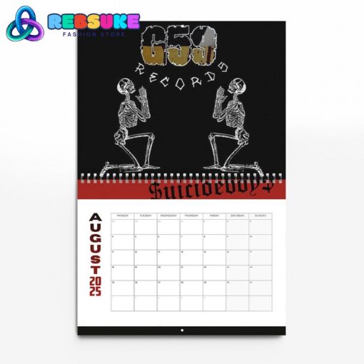 $uicideboy$ New Year 2025 Wall Hanging Calendar