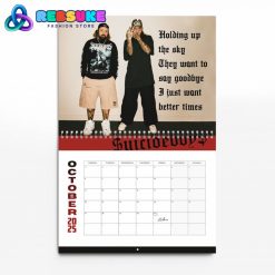 uicideboy New Year 2025 Wall Hanging Calendar