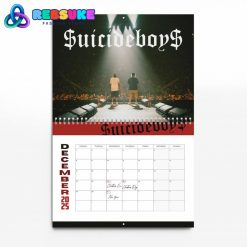 uicideboy New Year 2025 Wall Hanging Calendar