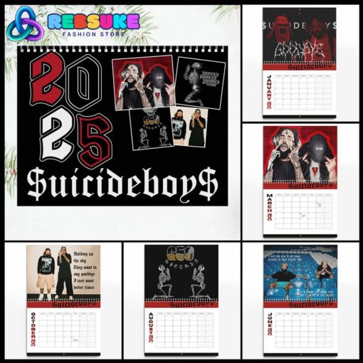 $uicideboy$ New Year 2025 Wall Hanging Calendar