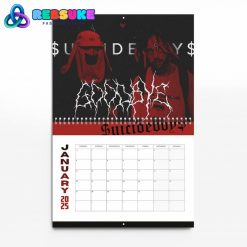 uicideboy New Year 2025 Wall Hanging Calendar