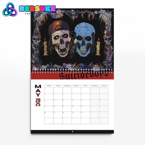 $uicideboy$ New Year 2025 Wall Hanging Calendar