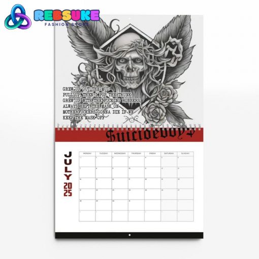 $uicideboy$ New Year 2025 Wall Hanging Calendar