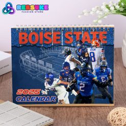 Boise State Football Happy New Year 2025 Wall Hanging Calendar