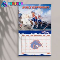 Boise State Football Happy New Year 2025 Wall Hanging Calendar