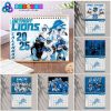 Los Angeles Rams Happy New Year 2025 Wall Hanging Calendar