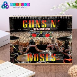 Guns N Roses Happy New Year 2025 Wall Hanging Calendar