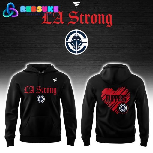 Los Angeles Clippers LA Strong Hoodie Set 2025