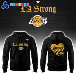 Los Angeles Lakers LA Strong Hoodie Set 2025