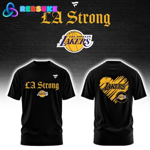 Los Angeles Lakers LA Strong Shirt 2025