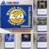 Baltimore Ravens Happy New Year 2025 Wall Hanging Calendar