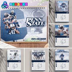 Penn State Football Happy New Year 2025 Wall Hanging Calendar