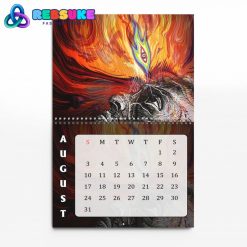 Tool Band Happy New Year 2025 Wall Hanging Calendar