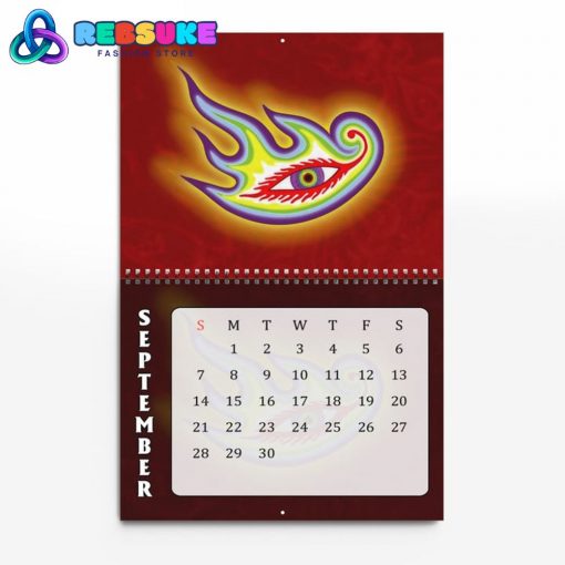 Tool Band Happy New Year 2025 Wall Hanging Calendar