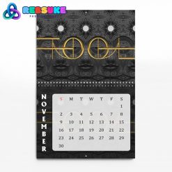 Tool Band Happy New Year 2025 Wall Hanging Calendar