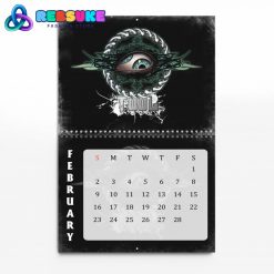 Tool Band Happy New Year 2025 Wall Hanging Calendar