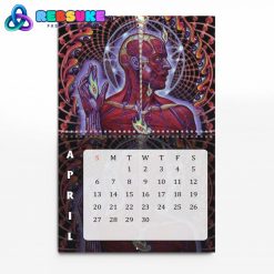 Tool Band Happy New Year 2025 Wall Hanging Calendar