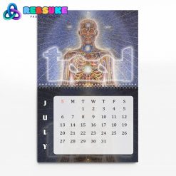 Tool Band Happy New Year 2025 Wall Hanging Calendar